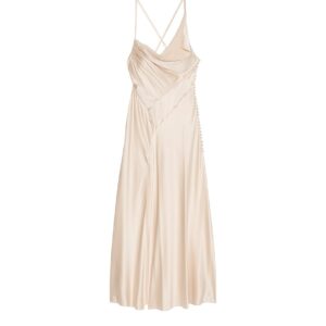 atelier victoria's secret x altuzarra satin bias cut dress