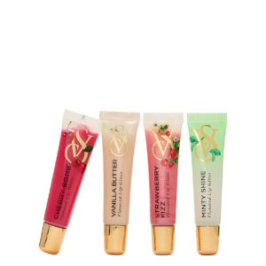 Home 4 piece flavor favorites lip gloss gift set ft. new vanilla flavor sneak peek
