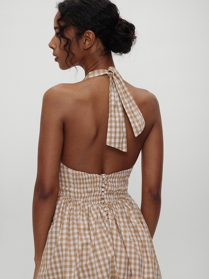 prairie poplin midi dress prairie poplin midi dress