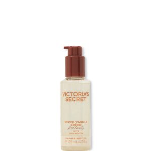 Home feel toasty shimmer body oil
