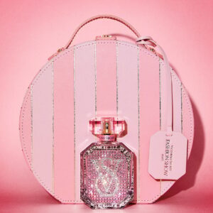 bombshell runway swarovski® crystal encrusted eau de parfum 1.7 oz ft. reusable heritage print trunk