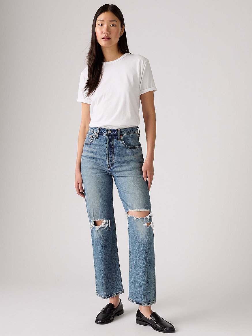 levi's® women's ribcage straight ankle jeans levi's® women's ribcage straight ankle jeans