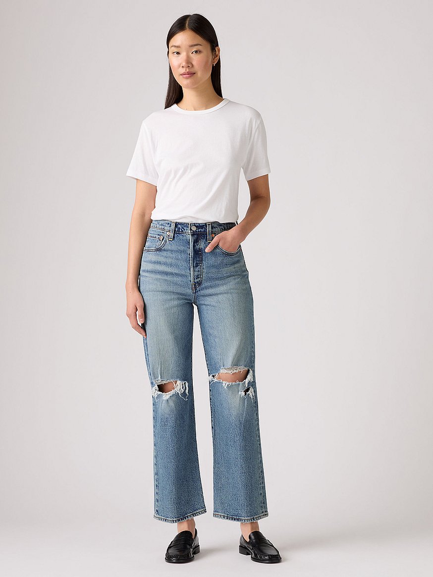 levi's® women's ribcage straight ankle jeans levi's® women's ribcage straight ankle jeans