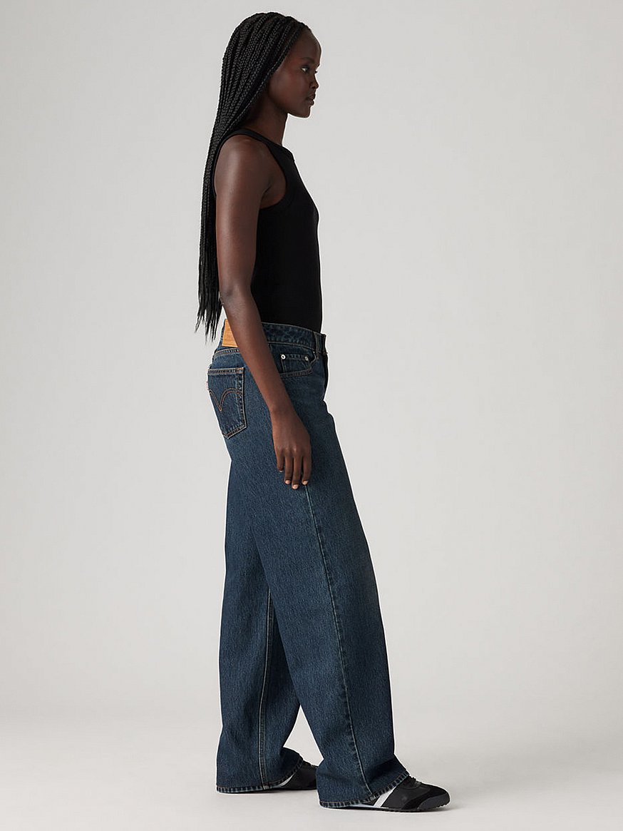 low loose jeans low loose jeans