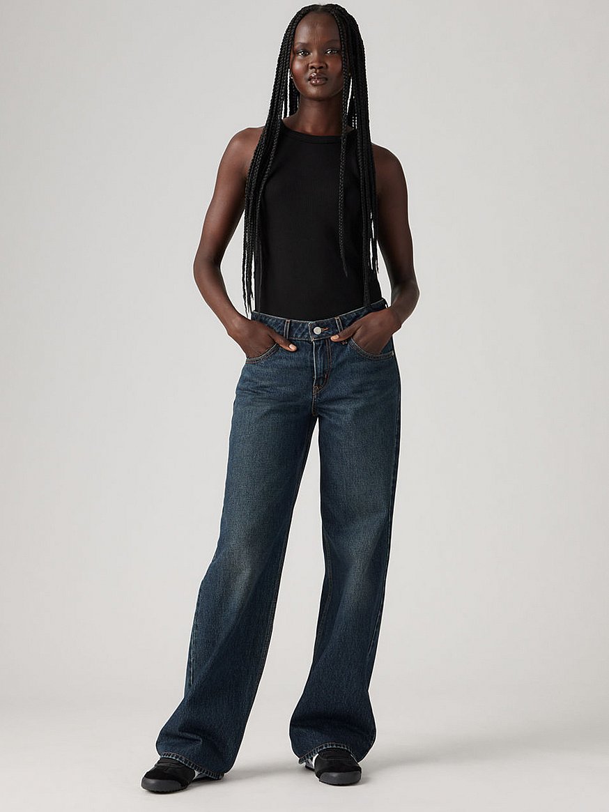 low loose jeans low loose jeans