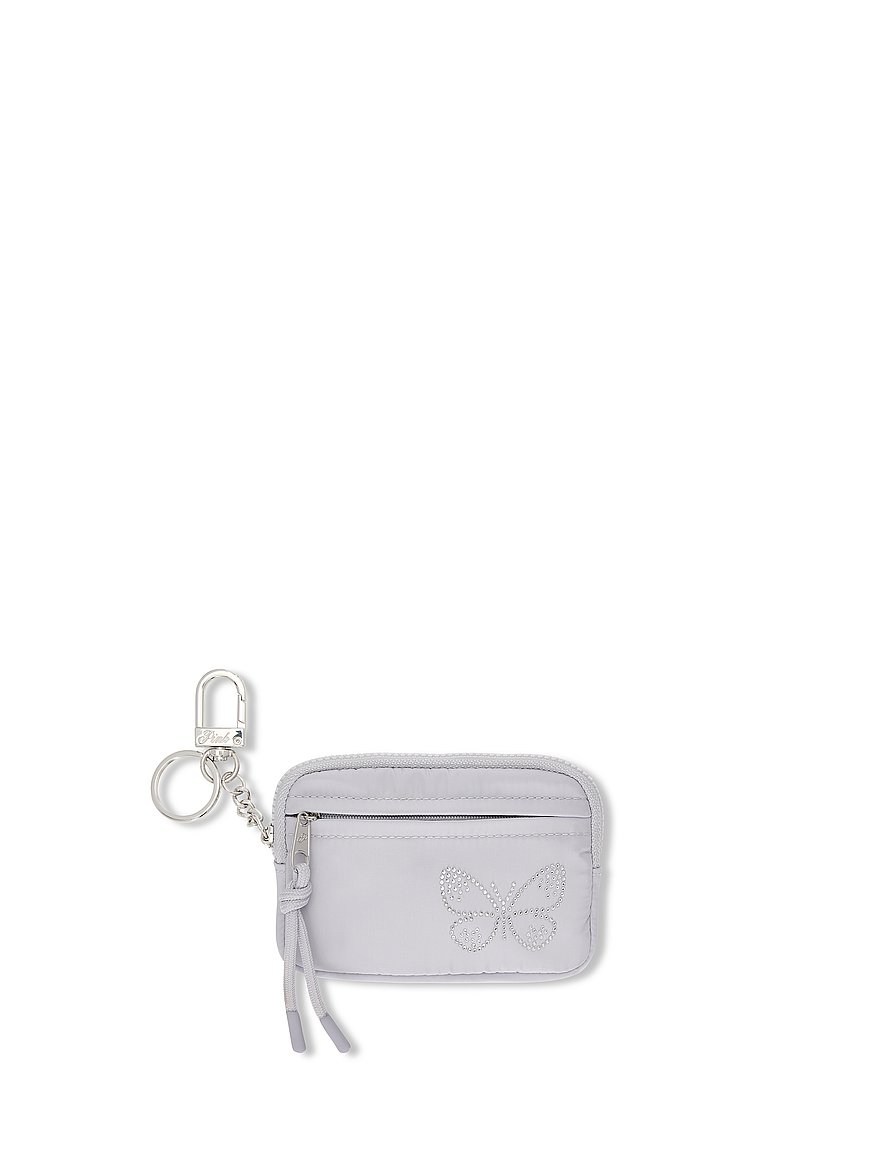 zip card holder keychain zip card holder keychain