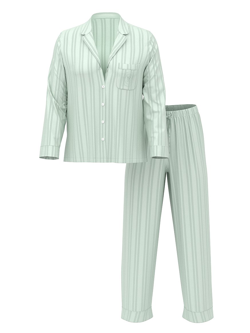 signature satin long pajama set signature satin long pajama set