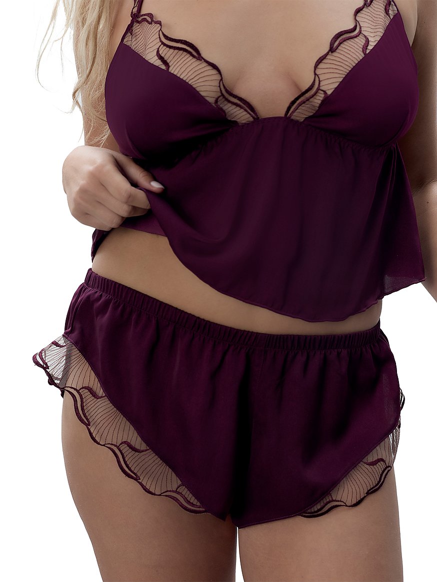 marabel luxury satin cami and short set marabel luxury satin cami and short set