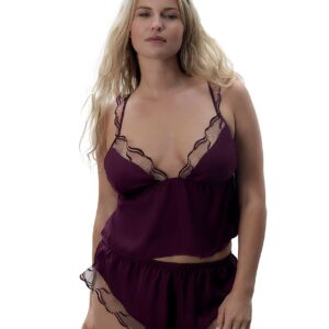 Витрина marabel luxury satin cami and short set