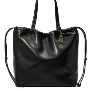 Home luxe cinched carryall tote