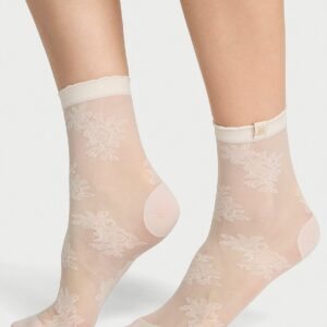 2 pack sheer crew socks