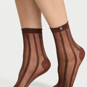 2 pack sheer crew socks