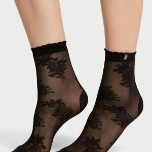 2 pack sheer crew socks