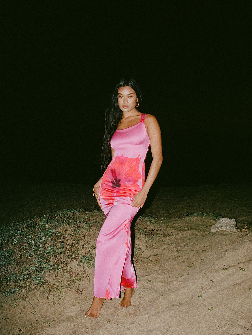 satin lace up maxi dress satin lace up maxi dress