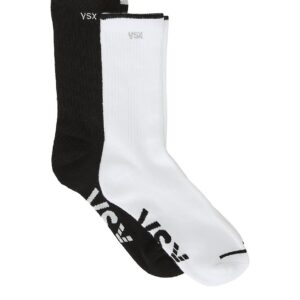 vsx 2 pack crew socks