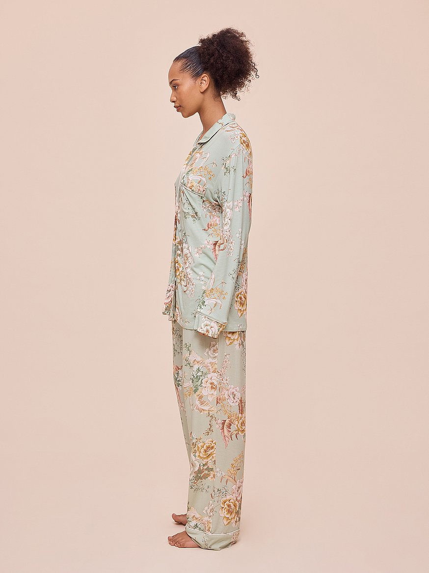 kate modal soft full length pj set kate modal soft full length pj set