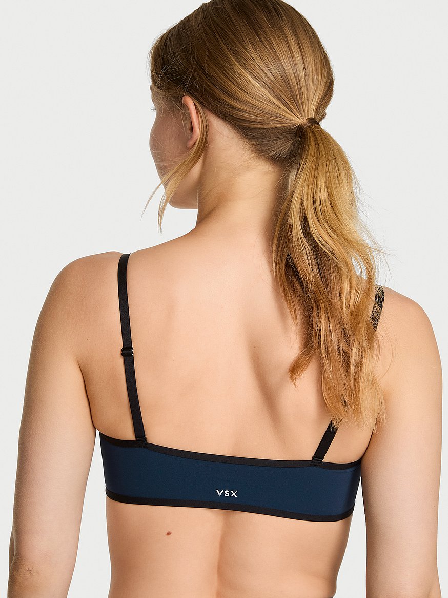 vsx elevate™ tipped & accented balconette sports bra vsx elevate™ tipped & accented balconette sports bra