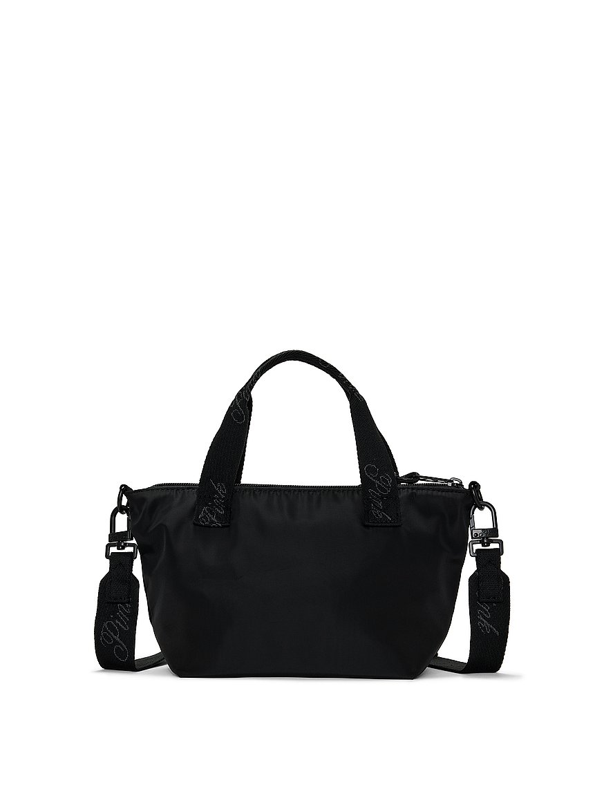 mini crossbody nylon tote bag mini crossbody nylon tote bag