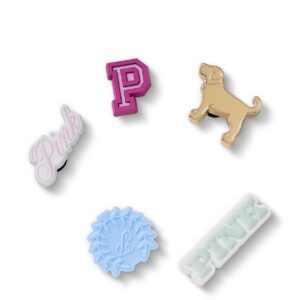 5 pack pink jibbitz™ charms