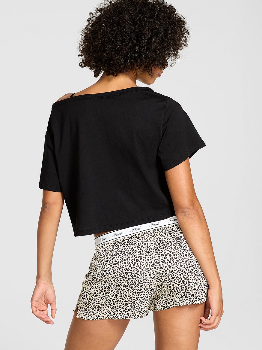 slouchy cropped sleepshirt slouchy cropped sleepshirt