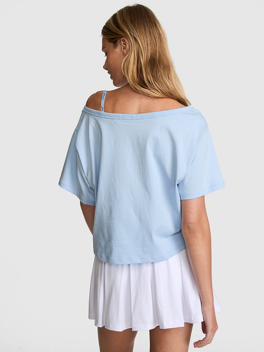 slouchy cropped sleepshirt slouchy cropped sleepshirt