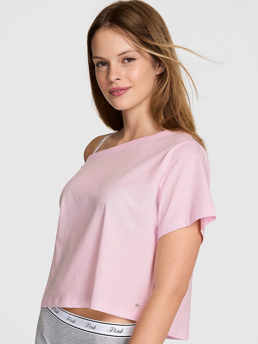 slouchy cropped sleepshirt slouchy cropped sleepshirt
