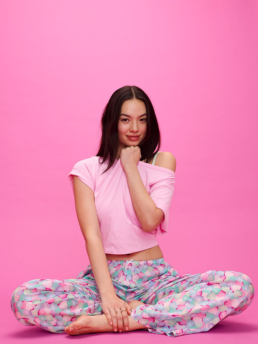 slouchy cropped sleepshirt slouchy cropped sleepshirt