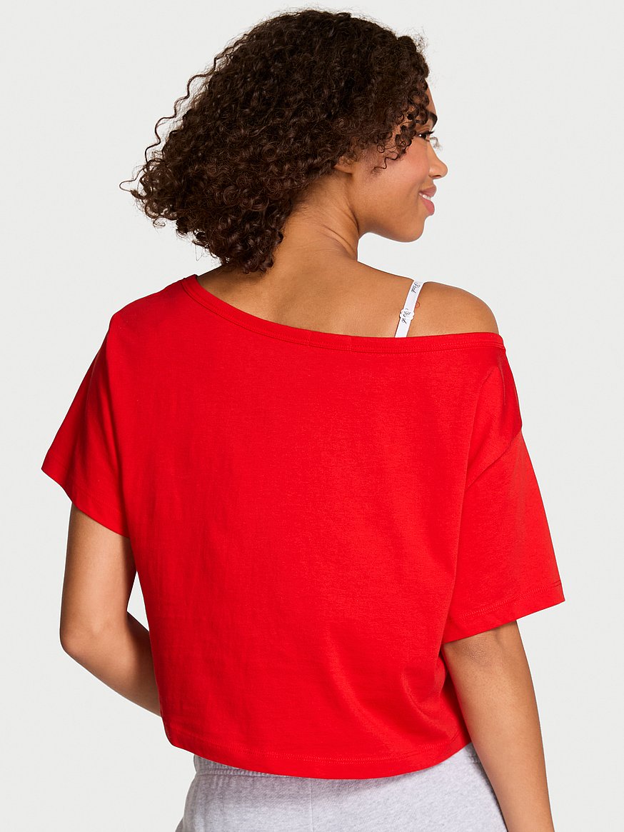 slouchy cropped sleepshirt slouchy cropped sleepshirt