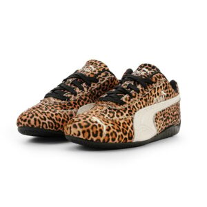 Home speedcat leopard sneakers