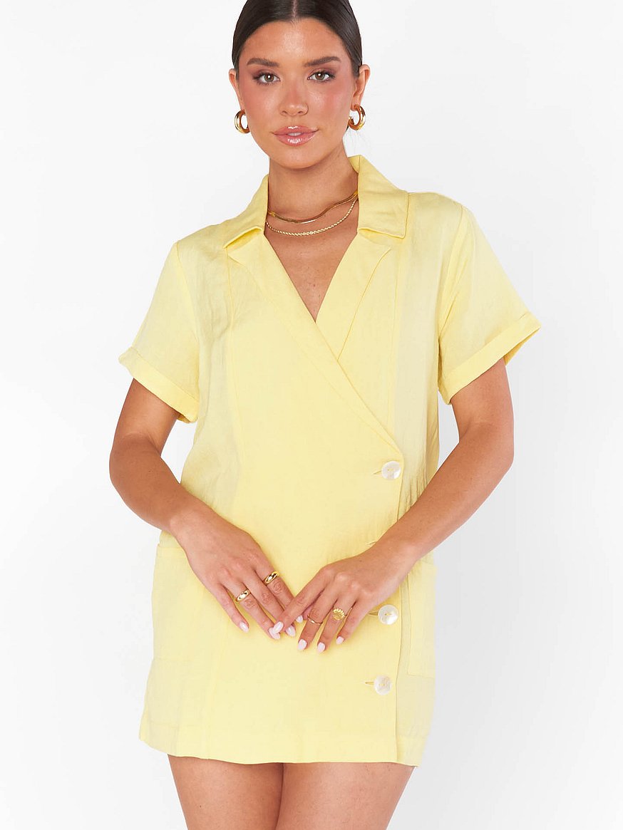 bicoastal blazer romper bicoastal blazer romper
