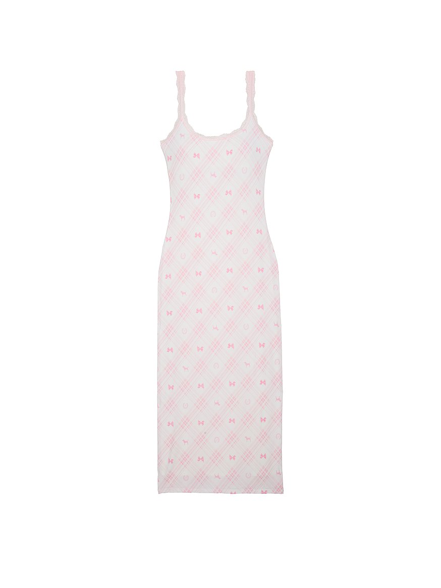 pink x loveshackfancy modal midi dress pink x loveshackfancy modal midi dress
