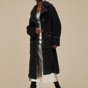 Home sema ugg fluff coat