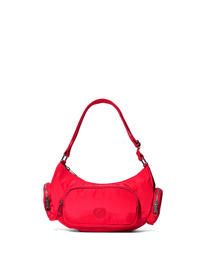 pink pocket shoulder bag pink pocket shoulder bag