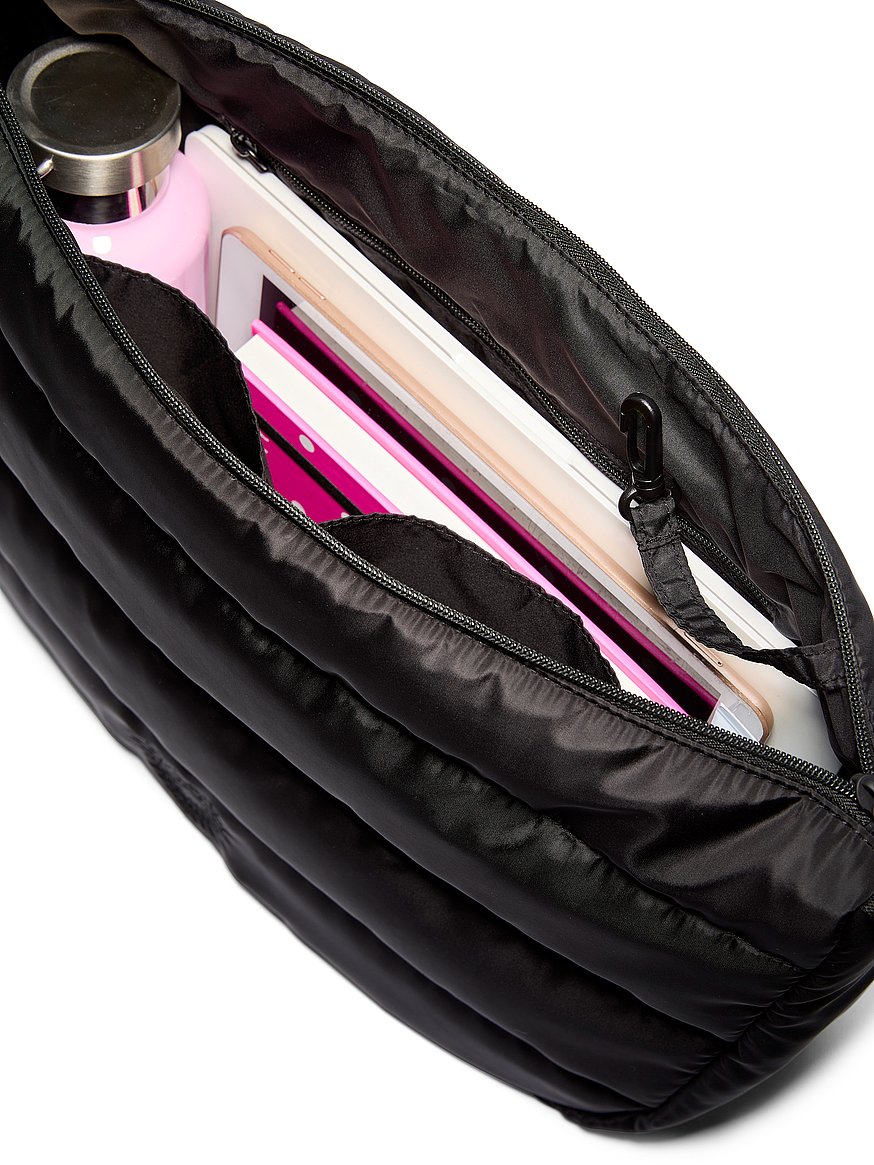 quilted puffer hobo bag quilted puffer hobo bag