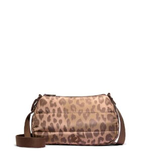 Home quilted puffer mini hobo bag