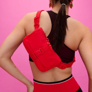 nylon convertible sling bag