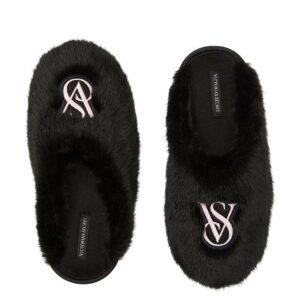 Витрина luxe plush closed toe slippers
