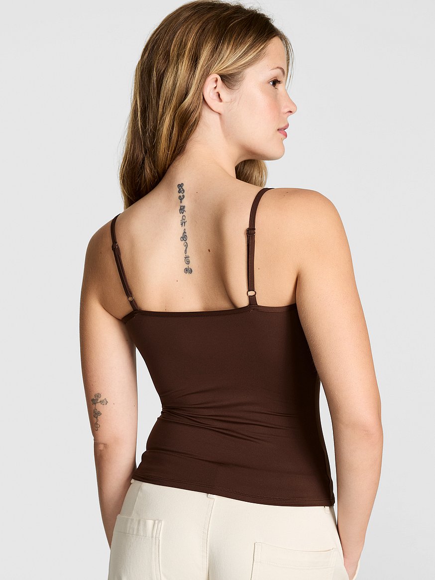 pink base stretch™ cami pink base stretch™ cami