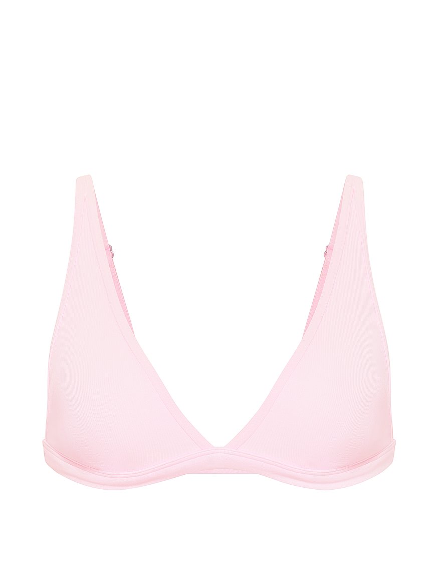 cotton dorm unlined plunge bralette cotton dorm unlined plunge bralette