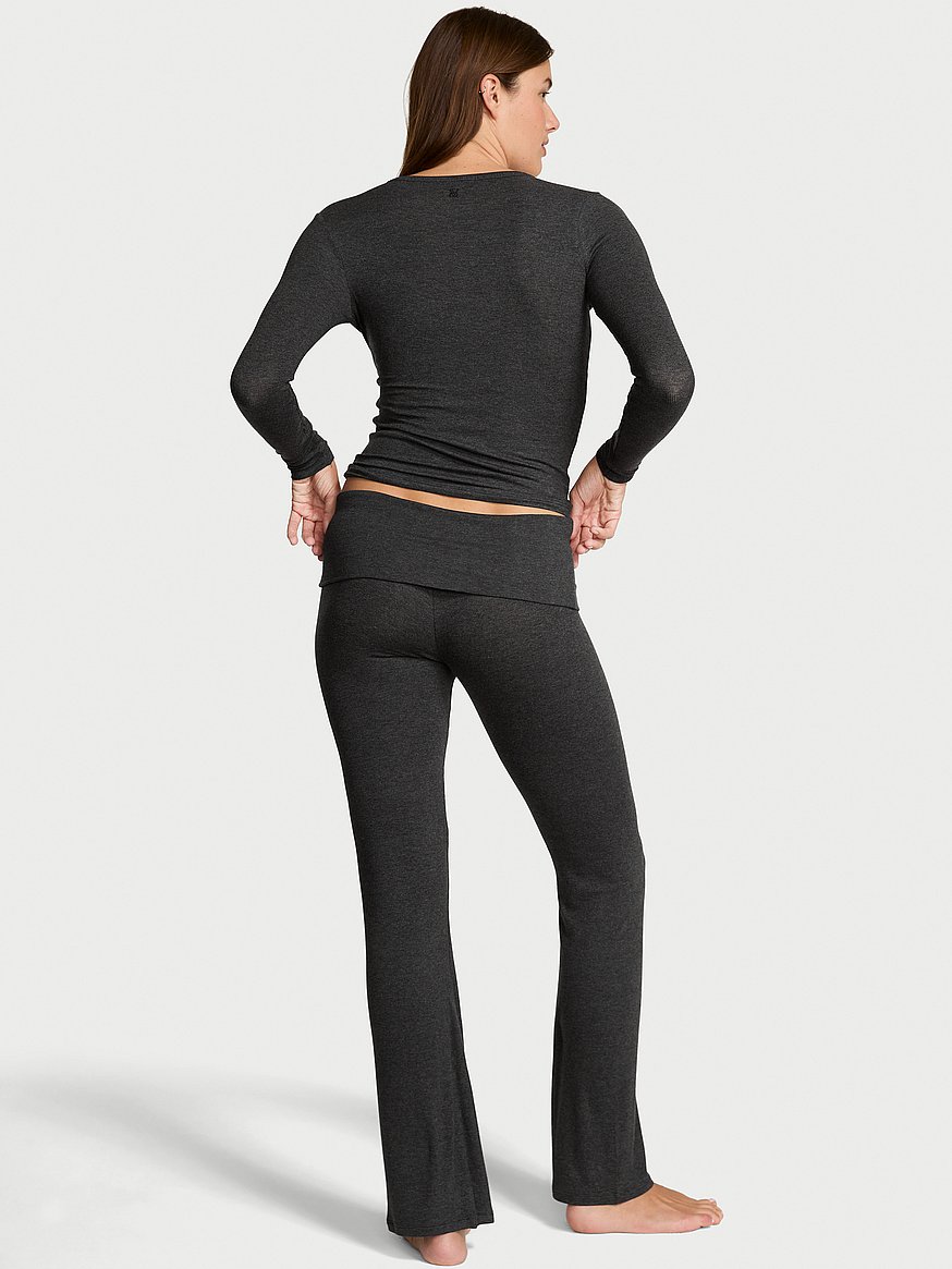sosoft™ modal ribbed long lounge set sosoft™ modal ribbed long lounge set