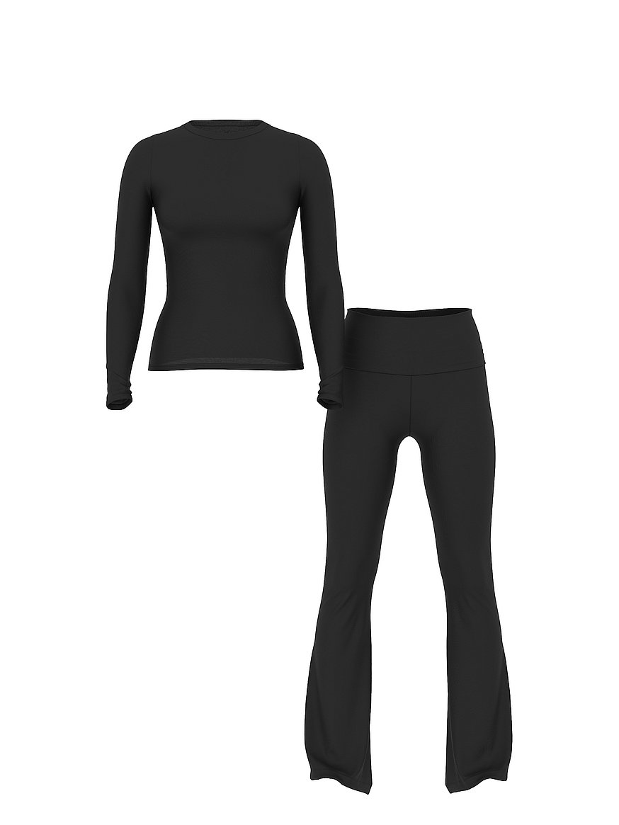 sosoft™ modal ribbed long lounge set sosoft™ modal ribbed long lounge set