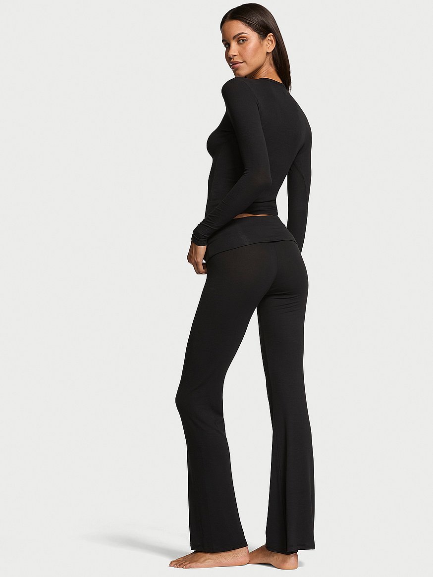 sosoft™ modal ribbed long lounge set sosoft™ modal ribbed long lounge set