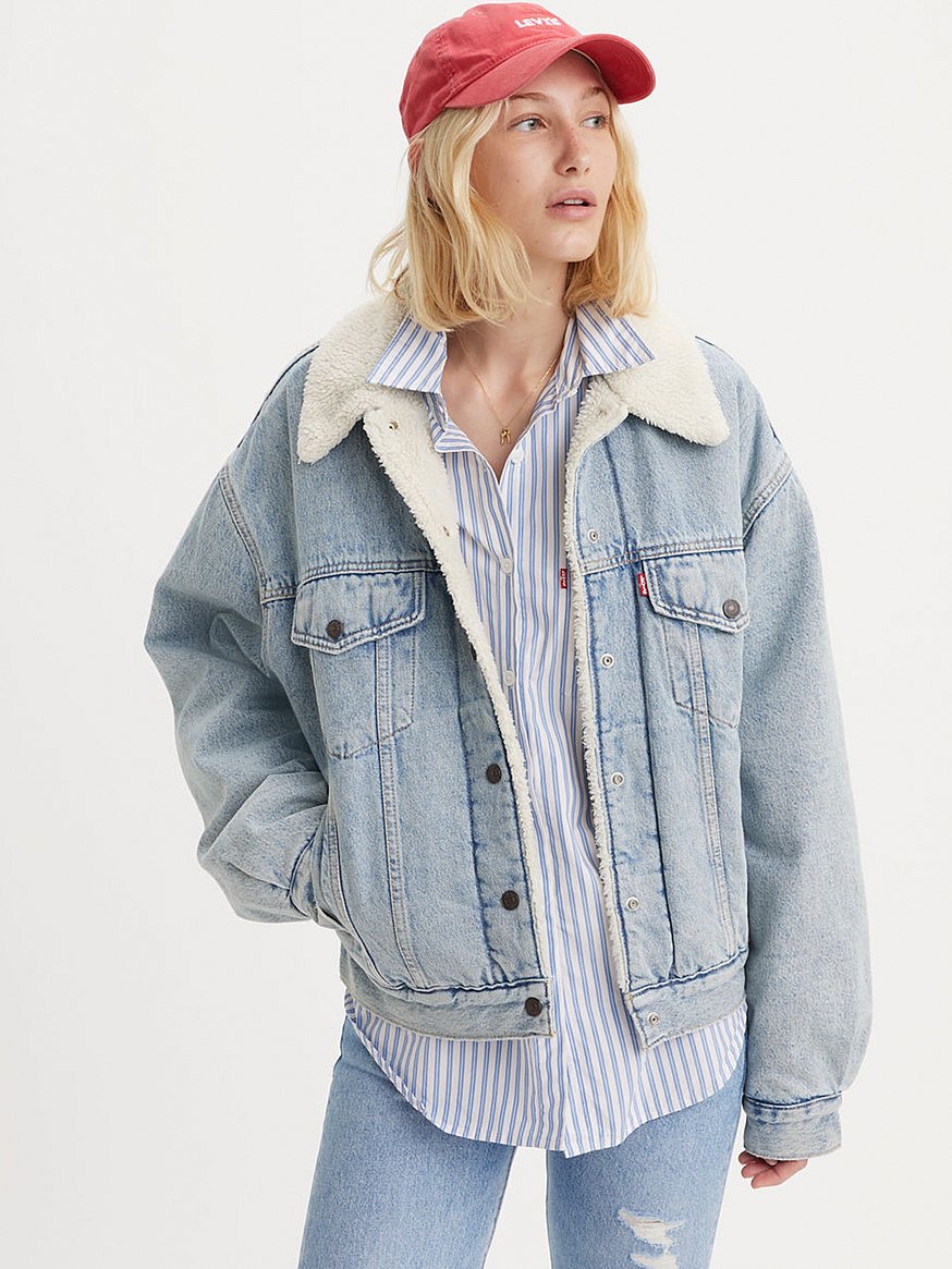 90s cozy trucker jacket 90s cozy trucker jacket