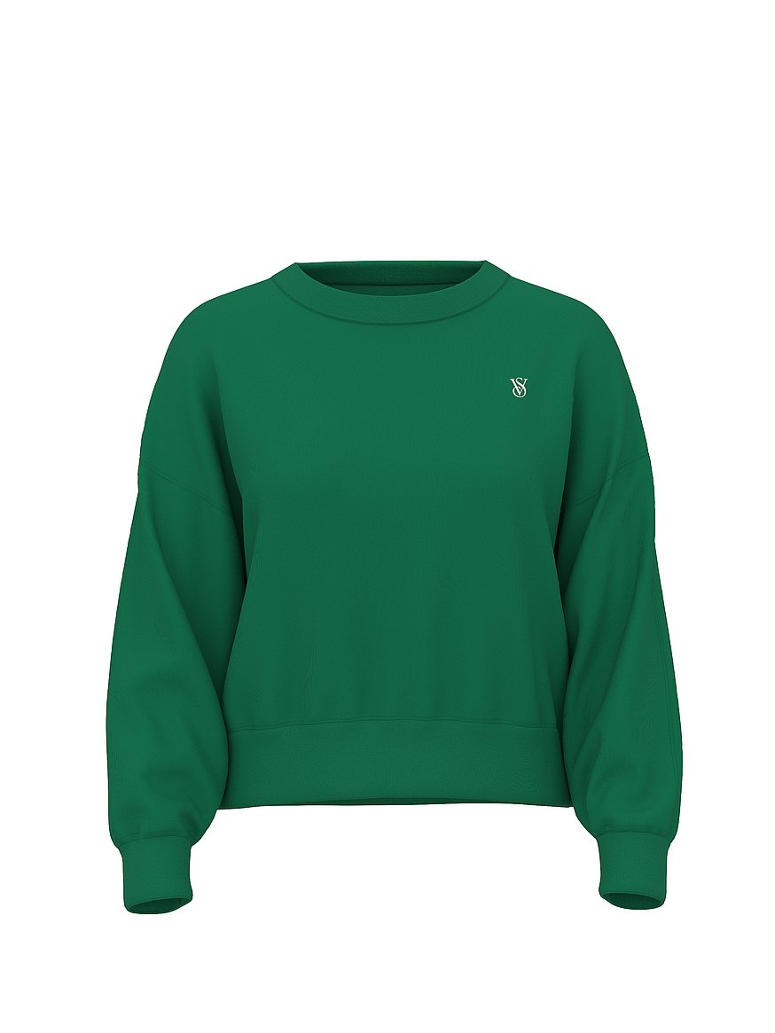off duty terry crop crewneck sweatshirt off duty terry crop crewneck sweatshirt