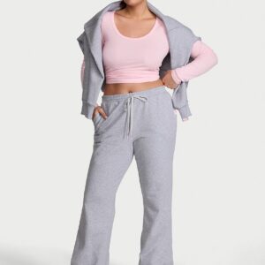 Home off duty terry flare sweatpant