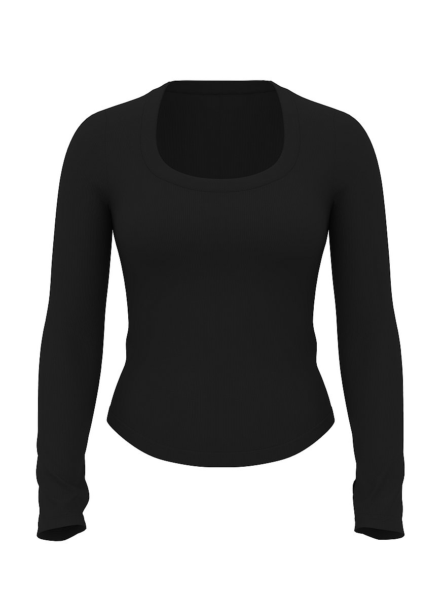 vs iconic rib long sleeve tee vs iconic rib long sleeve tee