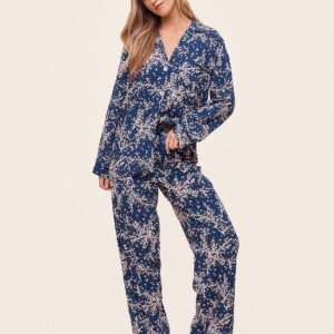 cheri blossom full length pj set