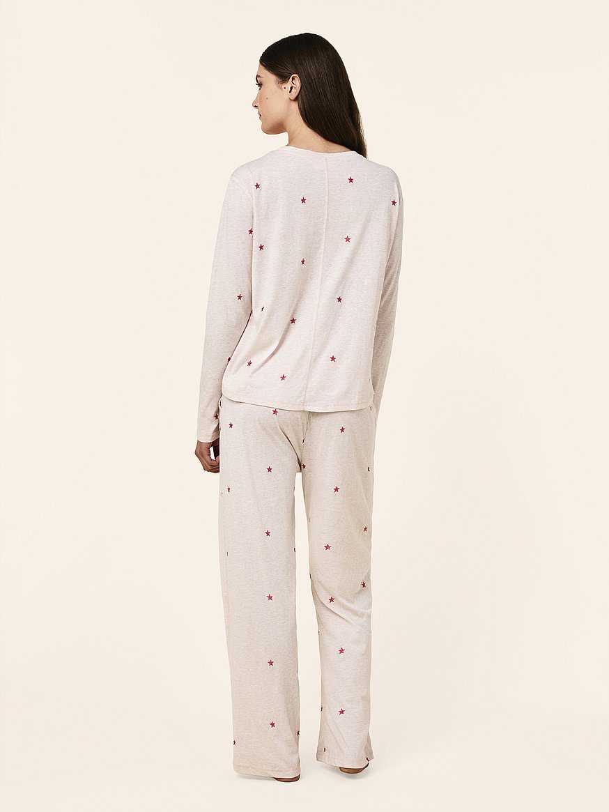 jada stars cotton pj set jada stars cotton pj set