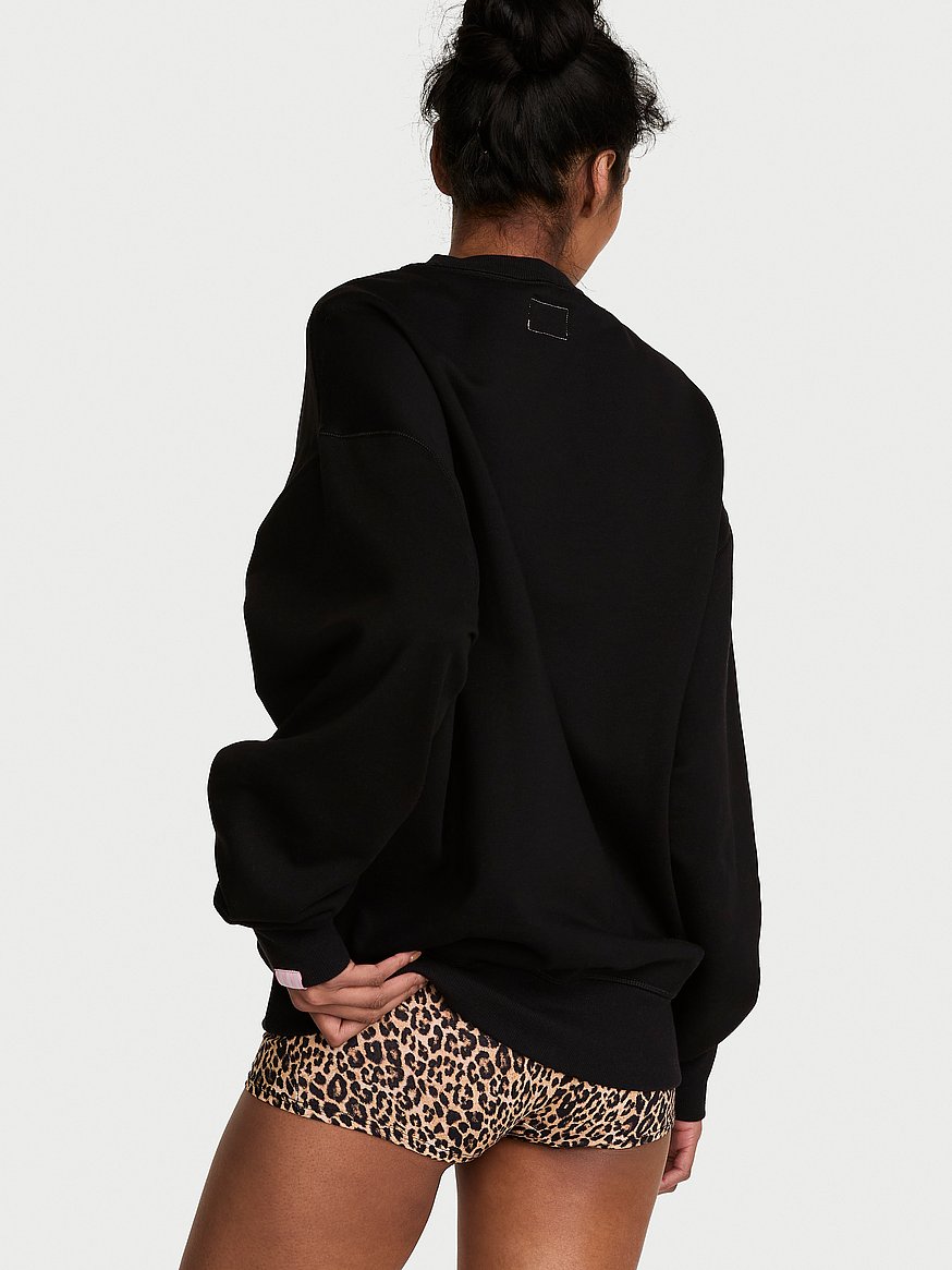 iconic fleece crewneck sweatshirt iconic fleece crewneck sweatshirt