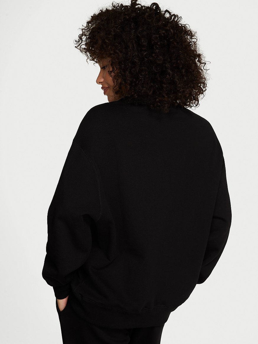 iconic fleece crewneck sweatshirt iconic fleece crewneck sweatshirt